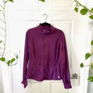 Layer 8 Women's Plum Full-Zip Utility Jacket